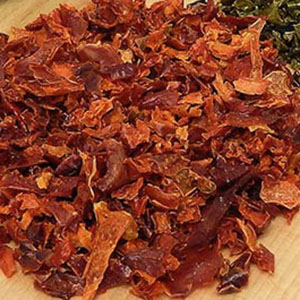 Línea de Deshidratación de Pimientos Rojos y Verdes