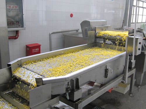 Máquina de eliminación de exceso de agua por vibración