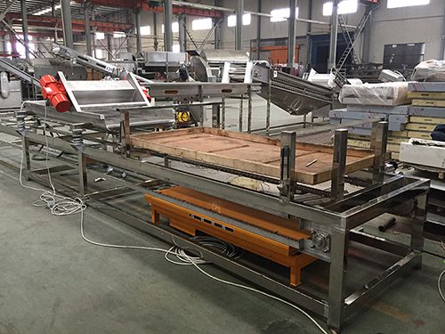 Máquina de carga de ciruelas pasas