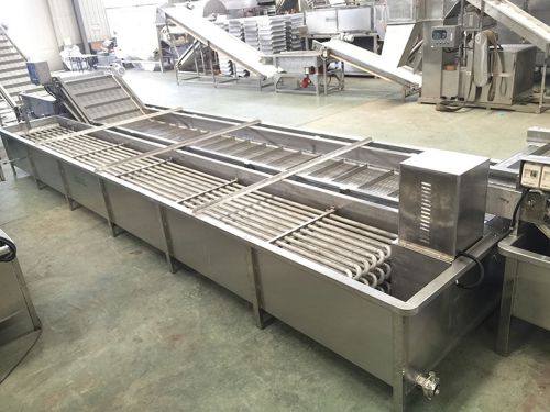 Máquina de refrigeración por agua fría para vegetales