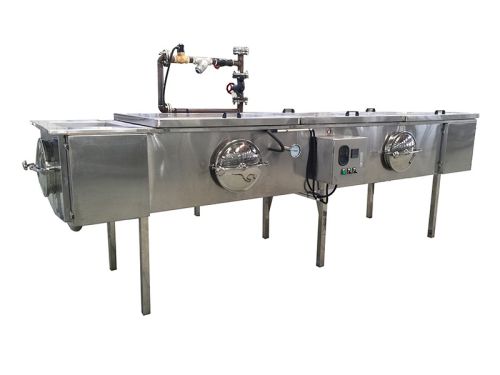 Máquina de blanqueo con agua caliente/Escaldador de banda DPT-Z