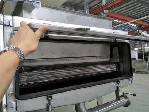 Máquina de blanqueo con agua caliente/Escaldador de banda DPT-Z